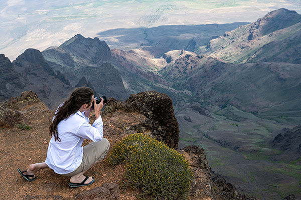 lauren davis atop steens mountain